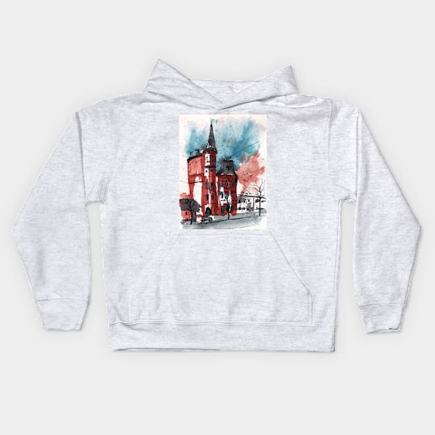 Magical city Kids Hoodie by PolSmart